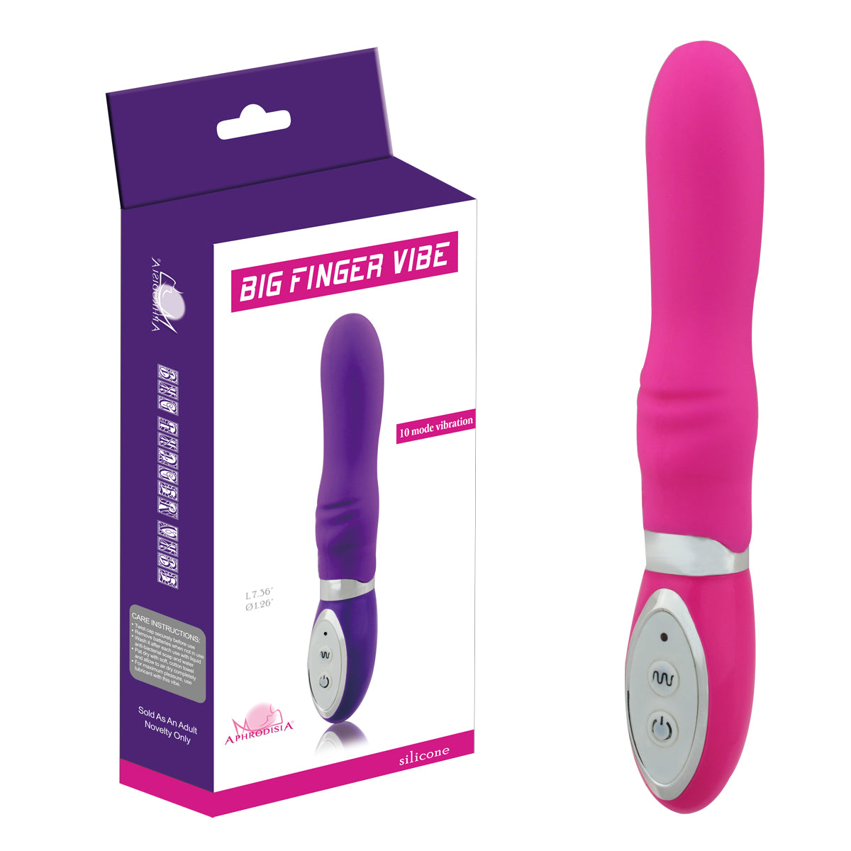 Big Finger Playmate Vibrator