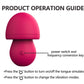 Mushroom Clitoral Tongue Stimulator