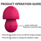 Mushroom Clitoral Tongue Stimulator